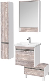 Акватон Мебель для ванной Капри 60 бетон пайн – фотография-3